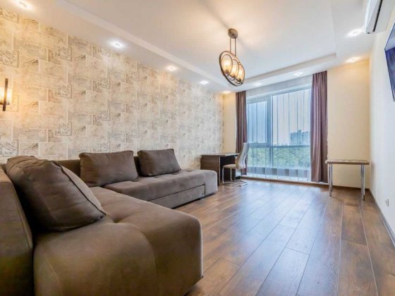 Просторная, видовая 1-ком кв-студия 50м2 в ЖК Автограф Київ