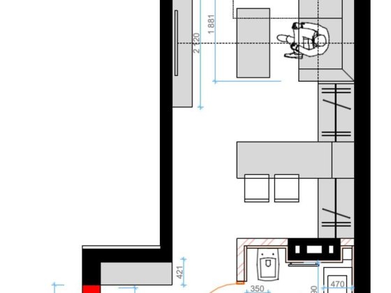 Студія 26 м2 Деснянський, м Лісова пеуступка Київ