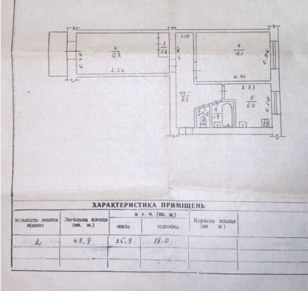 2-кім. к. в центрі (р-н Залізничного вокзалу)/к - фото 1