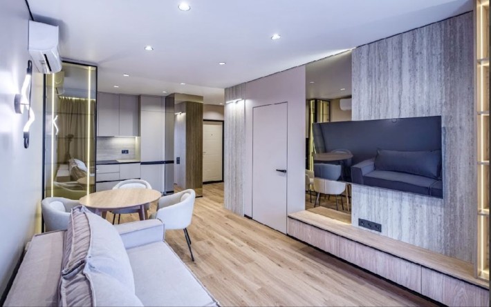 Без %. Стильна квартира з ремонтом в Нова Англія на низькому поверсі. - фото 1