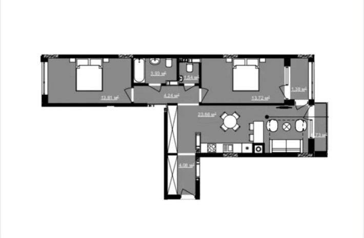 Квартира в ЖК  В4 - фото 1