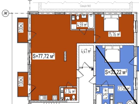 Продаж 2-к/Жк Корона/Новобудова Ужгород