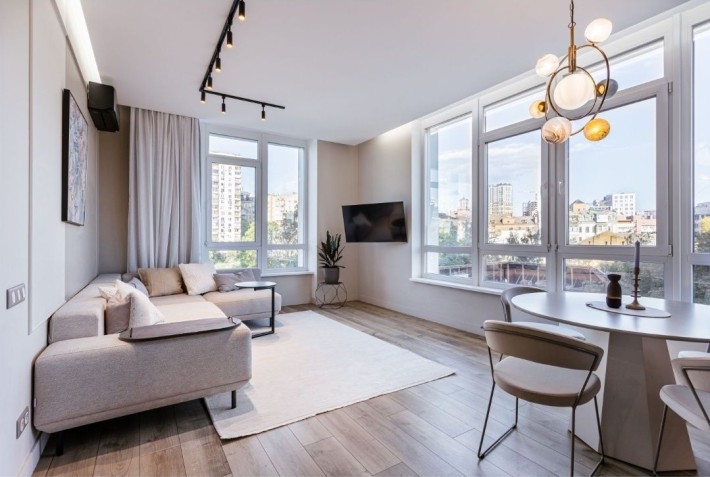 БЕЗ% Центр Ремонт 2 спальні 70 м² ЖК 38 Перлина Жилянська,68/ Печерськ - фото 1