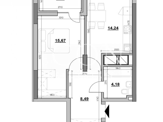 Продаж квартири | 46м² | ЖК Nordicа Residence Київ