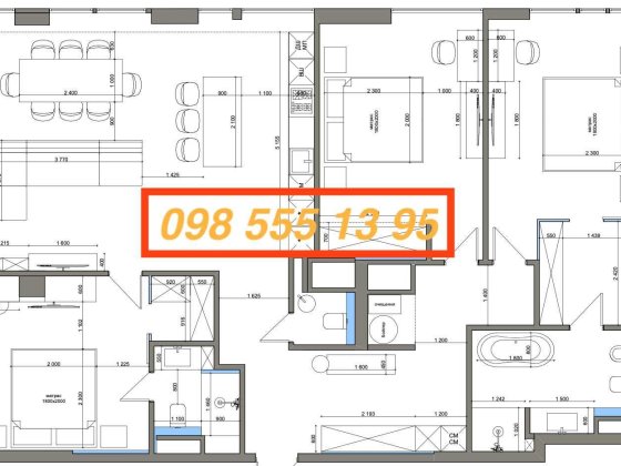 ЖК Новопечерські Липки 4х кімн 155м2 вул. Верхогляда Киев