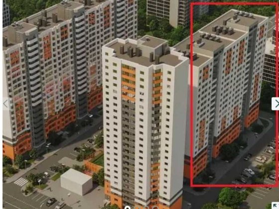 1 кімн. ЖК на Озерній, введено в експлуатац. м.Теремки, 44м.,5 поверх Київ