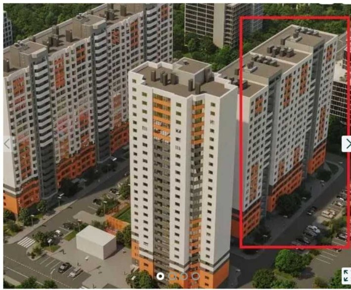 1 кімн. ЖК на Озерній, введено в експлуатац. м.Теремки, 44м.,5 поверх - фото 1