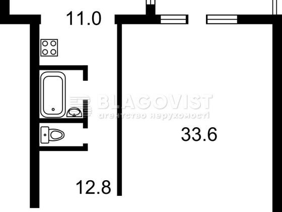 Продаж 1-к квартири Велика Васильківська, 41 Центр Бесарабка Хрещатик Київ