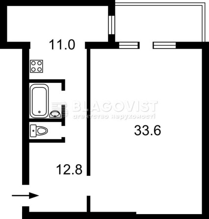 Продаж 1-к квартири Велика Васильківська, 41 Центр Бесарабка Хрещатик - фото 1