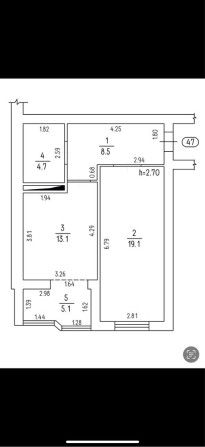 Продаж 1-кімнатної квартири - фото 1