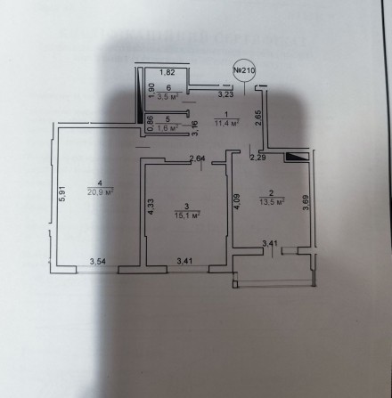 Продам 2-х кімнатну квартиру р-н Центр вул Грушевського 110 - фото 1