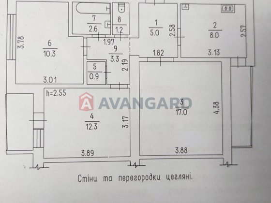 Продаж квартири 3 кім Срочно Черкассы