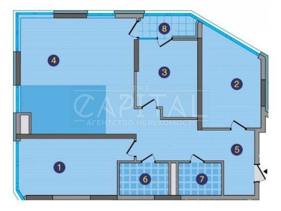 ПРОДАЖ Трикімнатної квартири, з видом на ДНІПРО ЖК Зарічний м Славутич