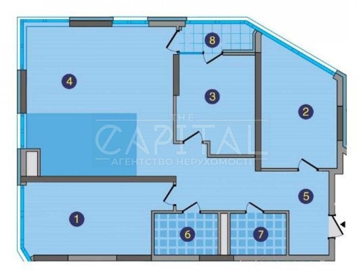 ПРОДАЖ Трикімнатної квартири, з видом на ДНІПРО ЖК Зарічний м Славутич - фото 1
