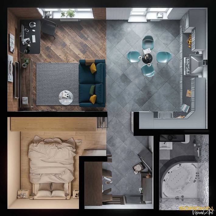 Євродвушка в 10хв від м. Чернігівська, розстрочка. Акція до 20.04 - фото 1