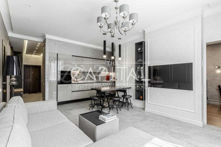 3к квартира Центр Royal Tower Саксаганського дизайнерський ремонт - фото 1