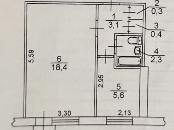Продам 1к Левый берег Дніпро