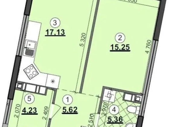 ЖК Great продаж 1кім квартири 48м2 Дніпровська Набережна Осокорки Киев