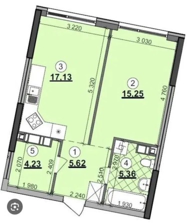 ЖК Great продаж 1кім квартири 48м2 Дніпровська Набережна Осокорки - фото 1