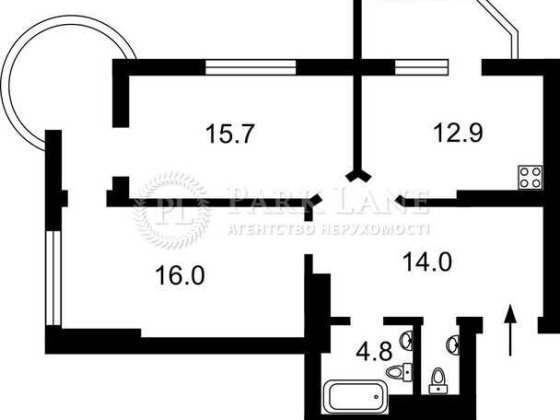 2кім 77м2 Голосіївський пр 95а ЖК Авангард Голосієво Виставковий центр Киев