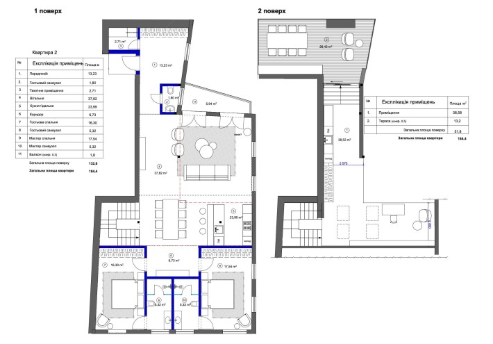 Продам пентхаус з терасою та панорамою на центр Києва Антоновича 3А - фото 1