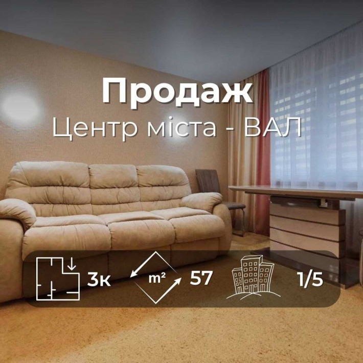 Сучасна повністю укомплектована 3 кімнатна квартира у серці міста (SP) - фото 1