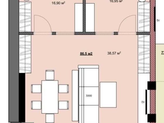 Продам 2х кімнатну квартиру в центрі міста Черкаси
