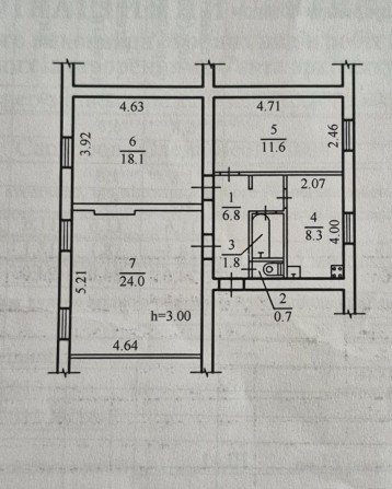 Продам 3к.кв. РЕАЛЬНУЮ в Бабушк-м районе - фото 1