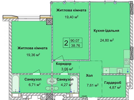 Продажа квартиры, ЖК Новопечерские Липки, Драгомирова, Верхогляда Київ