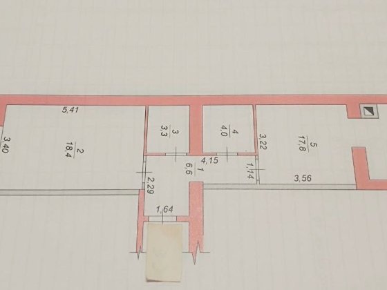1-кімнатна квартира 51 м² з можливістю 2-кімнатної | ЖК Домбровський Житомир
