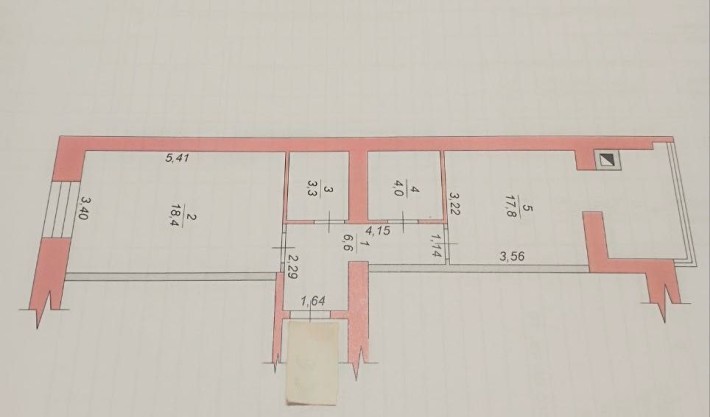 1-кімнатна квартира 51 м² з можливістю 2-кімнатної | ЖК Домбровський - фото 1