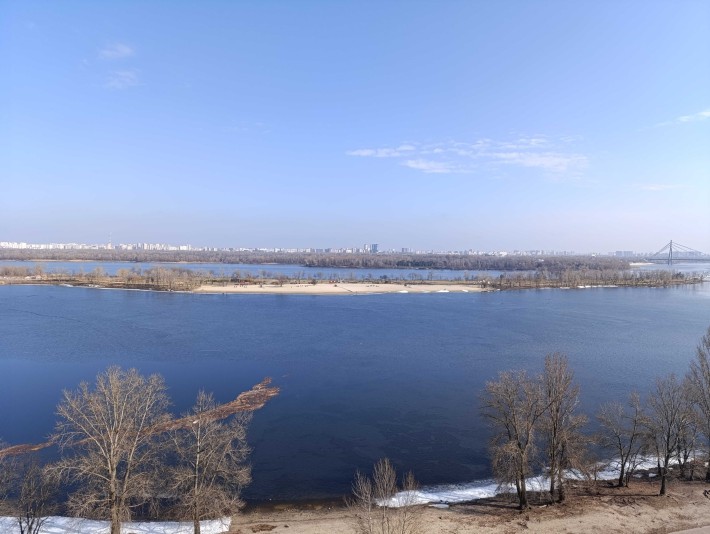 Чудовий краєвид на Дніпро міст ХВИЛЮ мебльована 2 К Набережна Оболонь - фото 1