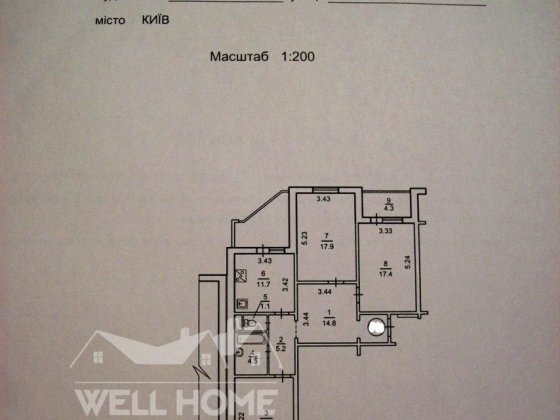 Продаж квартири 3к Милославська, 32/51а Київ Київ