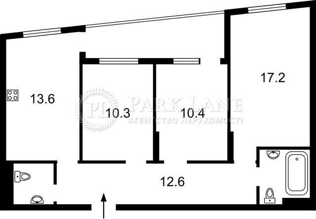 КРАЩА ЦІНА 3к квартира Італійський Квартал Дубищанська Оболонь 74 м2 - фото 1