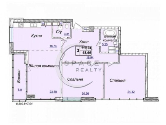 Продаж 3-к квартири ЖК Новопечерские Липки 120м2 Драгомирова 19б Київ