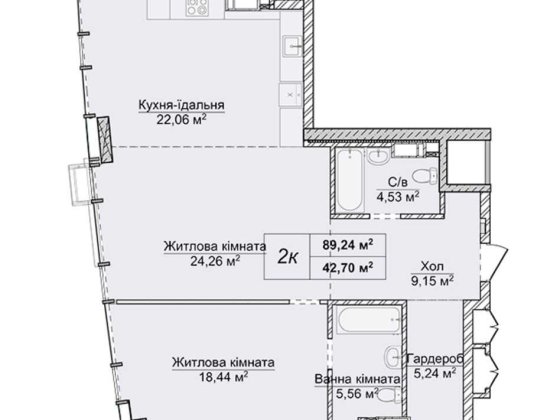 Від ЗАБУДОВНИКА! Верхогляда 19, 89м2, Нова черга, Новопечерські Липки
