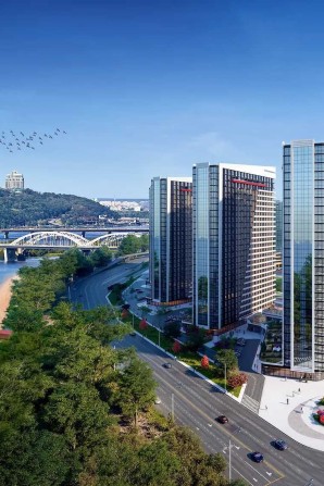2-кімнатна видовa квартира ЖК Great, перша лінія до Дніпра, 22 поверх - фото 1