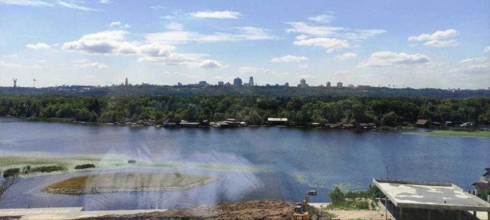 Видова на Дніпро 2к 71м ЖК Русанівська Гавань Микільсько-Слобідська 11 - фото 1