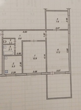 3-х кімнатна на Селецькій(Польова) - фото 1