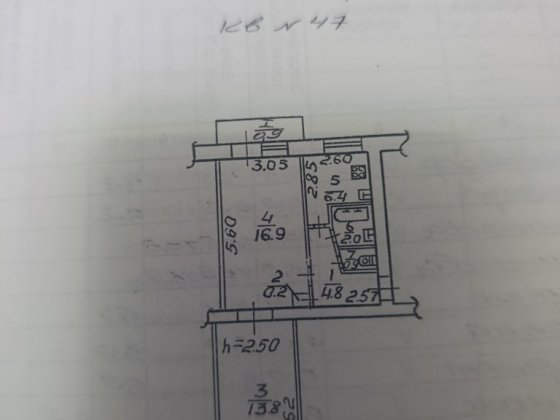 Продам квартиру двухкомнатну от собственника без процентовю Полигонная Дніпро