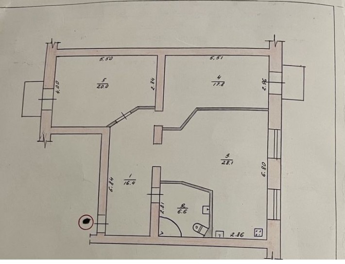 Продам сталінку у самому центрі з автономним опаленням - фото 1