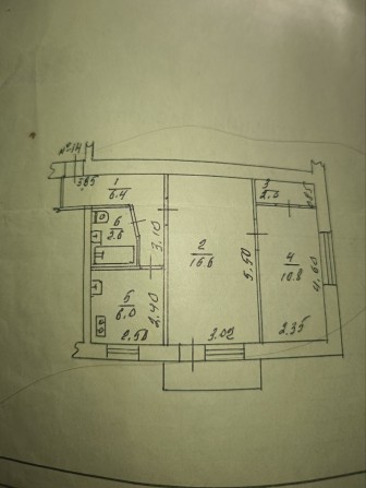 Двухкомнатная квартира от собственника - фото 1