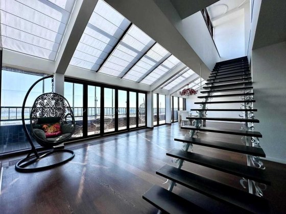 ЖК на Бригадной 282 м². Пентхаус. Нагорный р-н Парк Шевченко Панорама