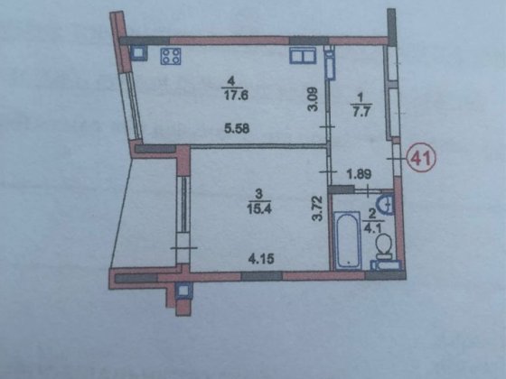 Продається 1-кімнатна квартира в ЖК «Італійський квартал», Київ! Киев
