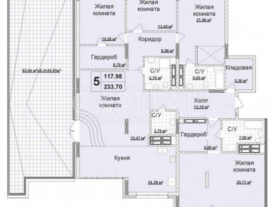 Продаж квартири, Верхогляда, Драгомирова, ЖК Новопечерські Липки Киев