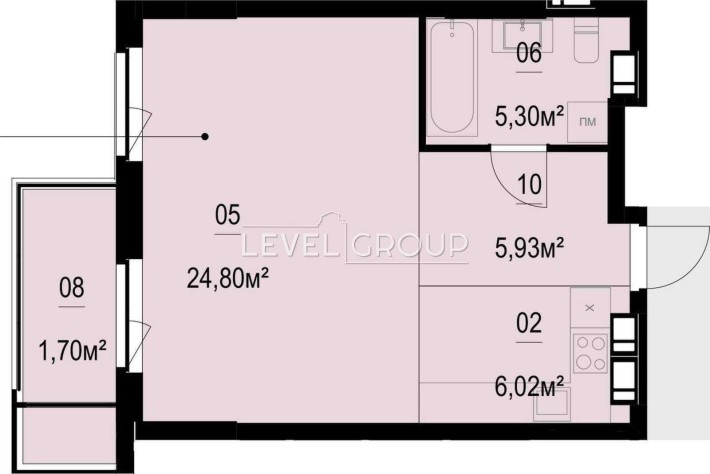 Продам 1 кімнатну ЖК BOSTON вул. Степана Бандери 14б - фото 1