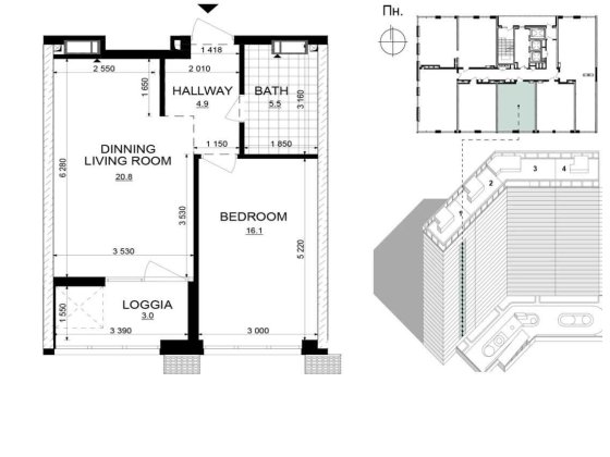 ЖК "РУСАНІВСЬКА ГАВАНЬ"‼️1 кімнатна квартира. Без комісії Киев