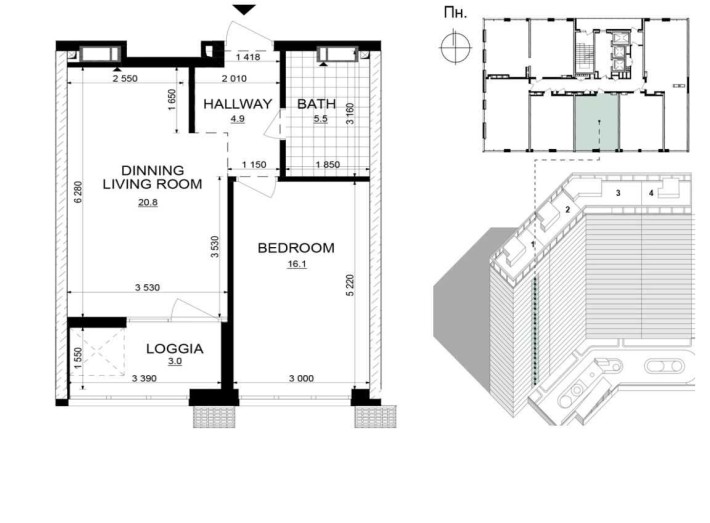 ЖК "РУСАНІВСЬКА ГАВАНЬ"‼️1 кімнатна квартира. Без комісії - фото 1