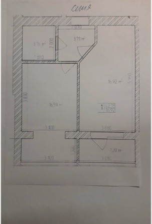 Продам1 кімнатну квартиру в ЖК Мрія 7/10, 42 м2 - фото 1