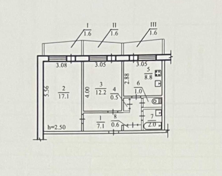 Продам 2 ком. квартиру на ж/м Победа 5 Бульвар Славы - фото 1